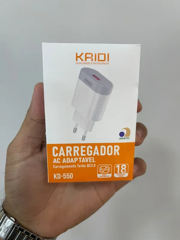 Carregador 18w Turbo Pd Tipo USB